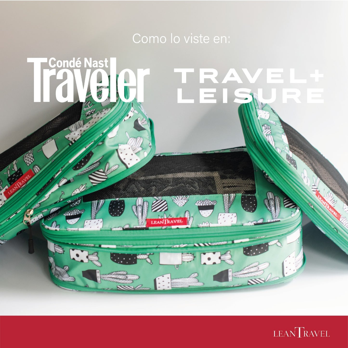 Set de 6 bolsas organizadoras