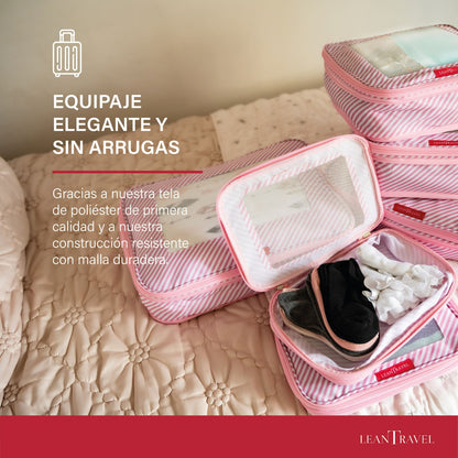 Set de 6 bolsas organizadoras