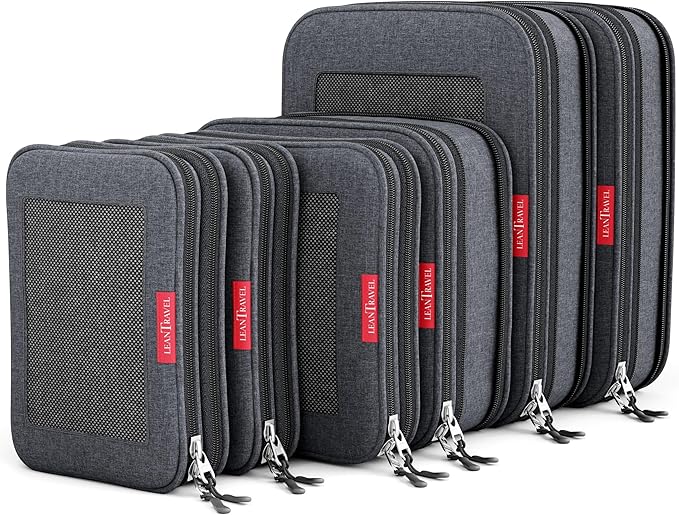 Set de 6 bolsas organizadoras